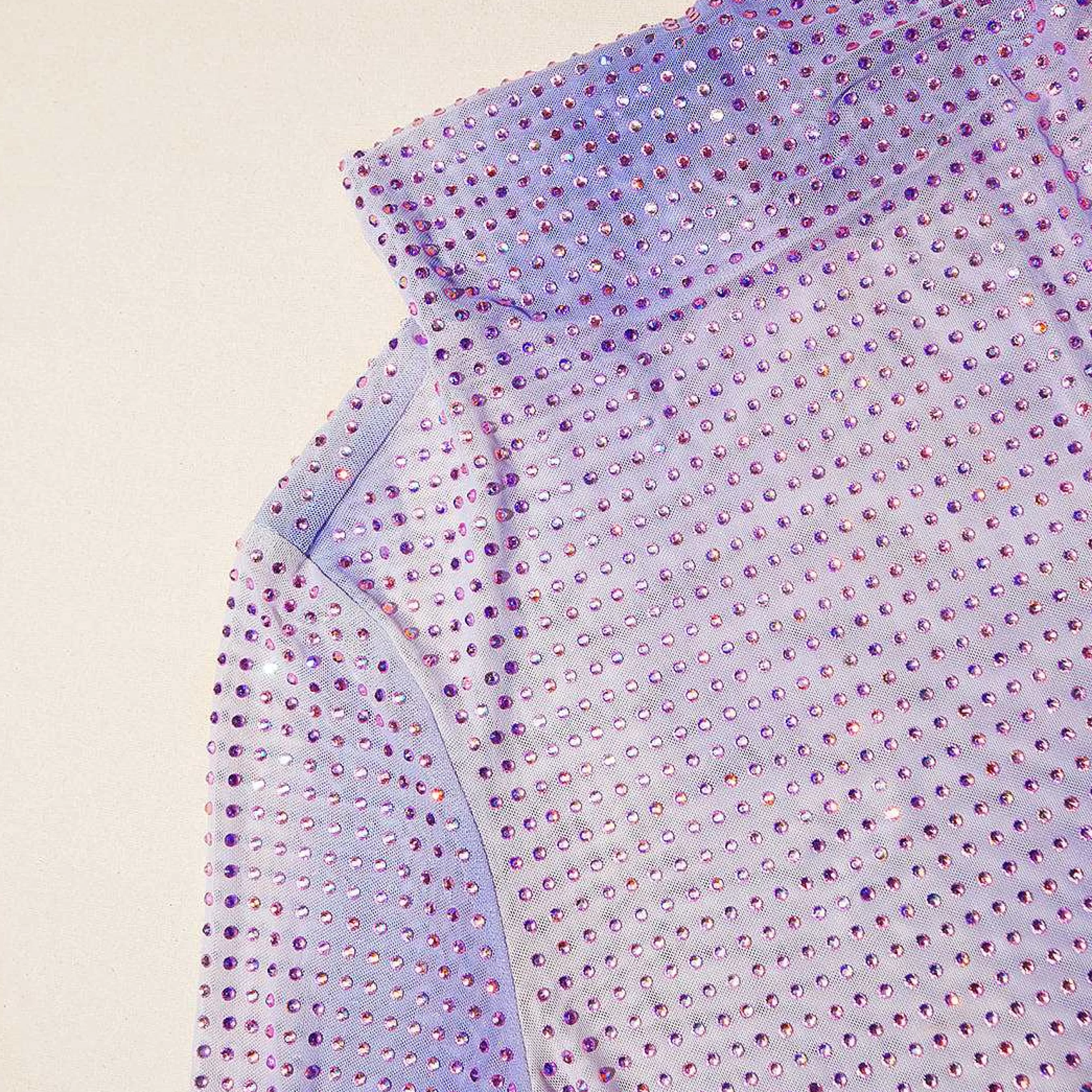 Self-portrait Kjoler>Lilac Contour Print Maxikjole